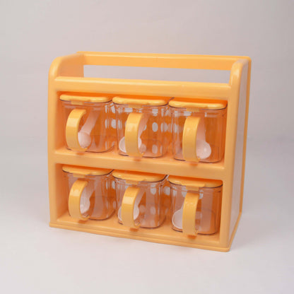 Cooking Joie Plus Spice Rack – 6 Pcs Set