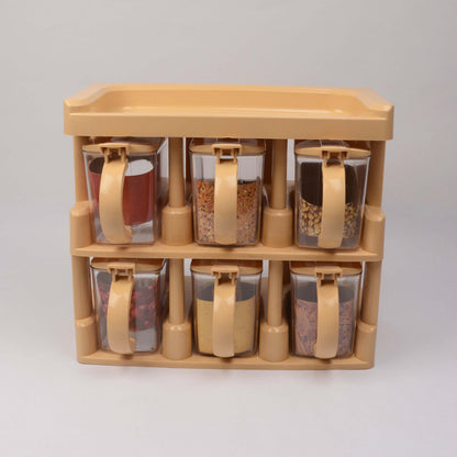 Spice Rack Masala Box 6 Pcs Set