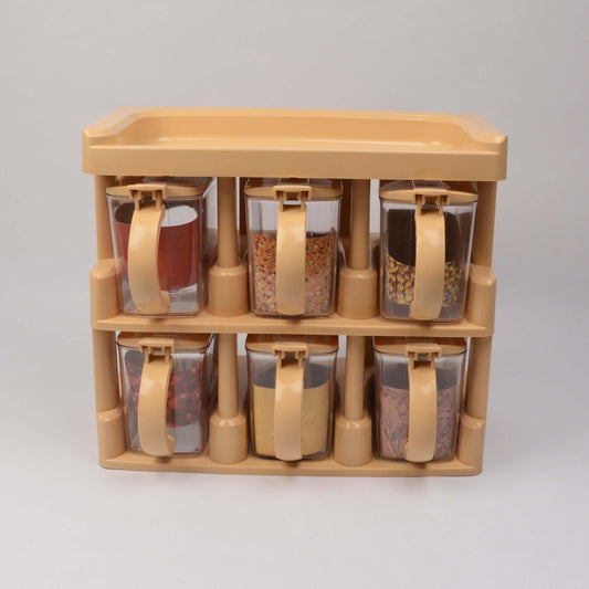 Spice Rack Masala Box 6 Pcs Set