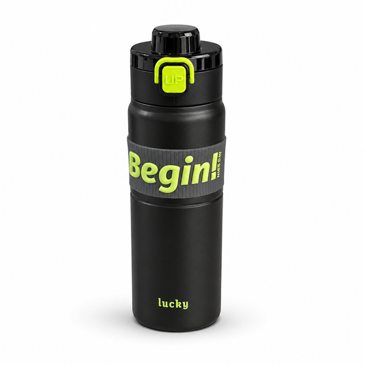 Beginning Knight Stainless Steel Water Bottle