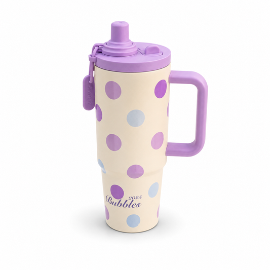 Dotted Stainless steel Insulated Trumler-1200ml