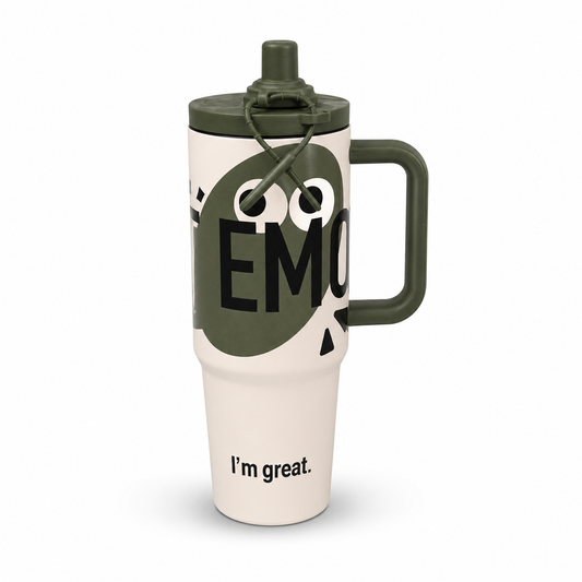 Premium 1200ml Stainless Steel Insulated Tumbler-Leakproof